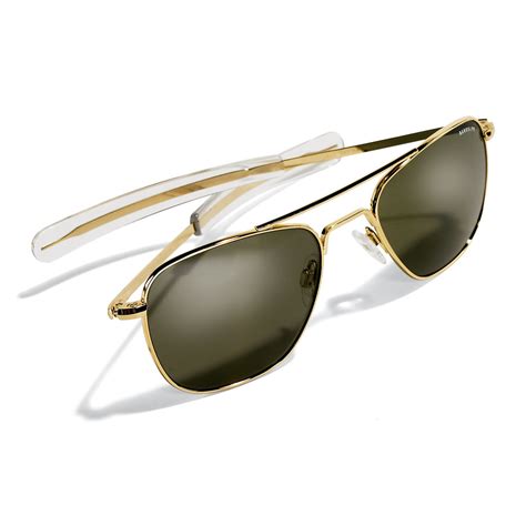 military issue aviator sunglasses.